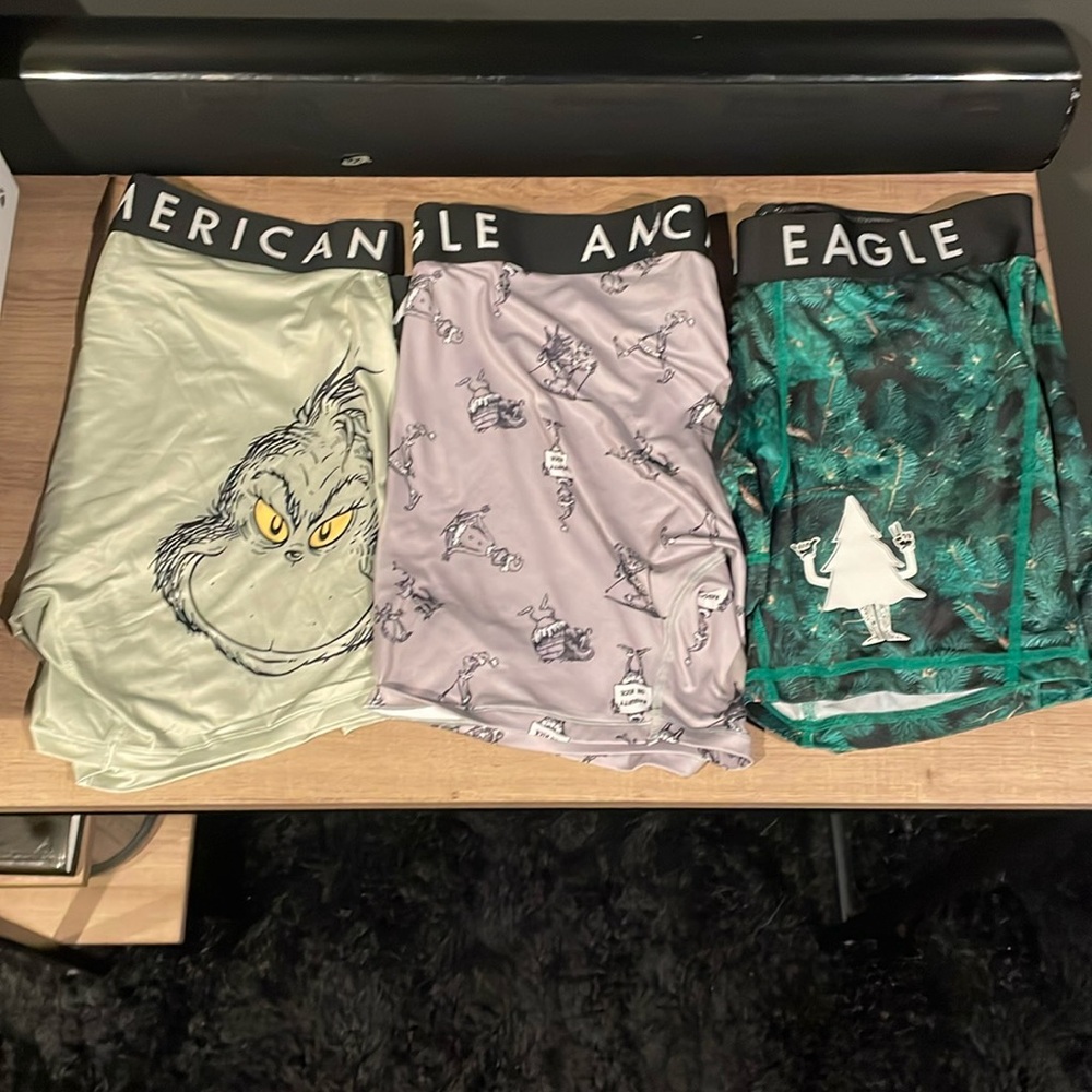 American Eagle Christmas Edition Boxer Briefs